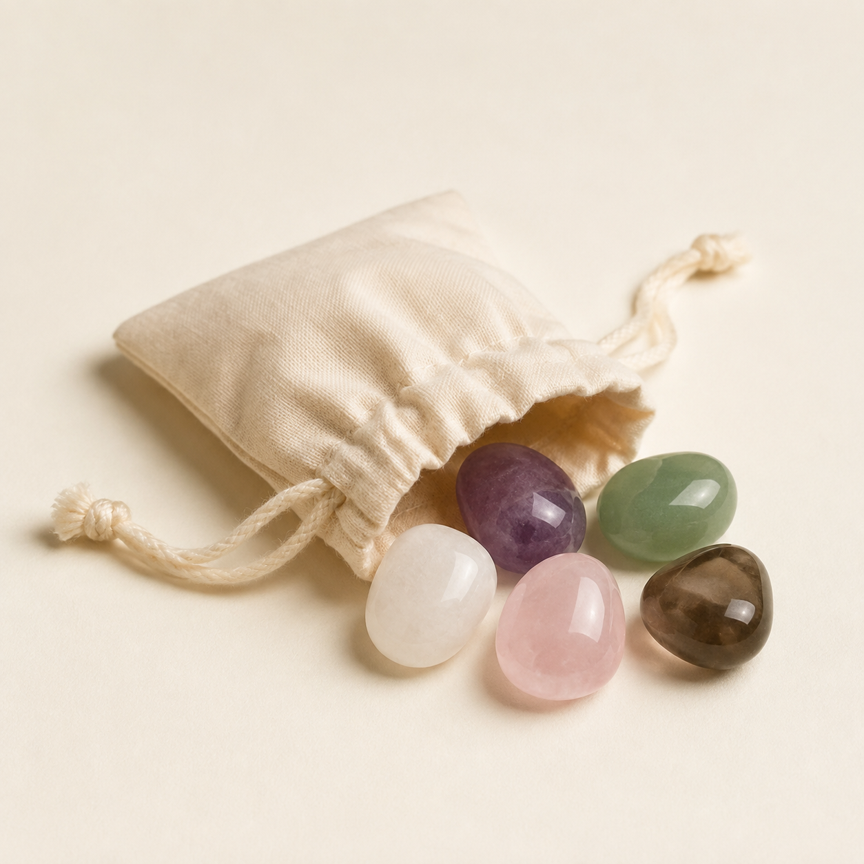 L1 Small Tumbled Stone Pouch